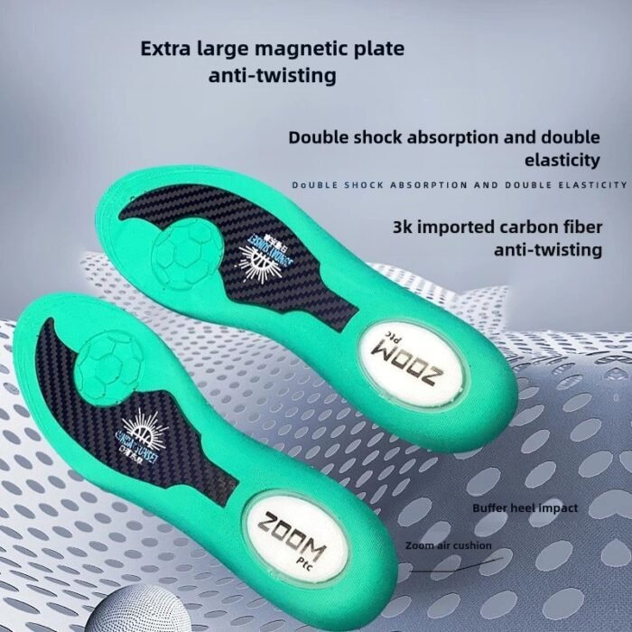 Breathable Carbon Fiber Anti-Twist Football Insoles Non-Slip Shock Absorption Sports Shoe Insoles (1 (3)