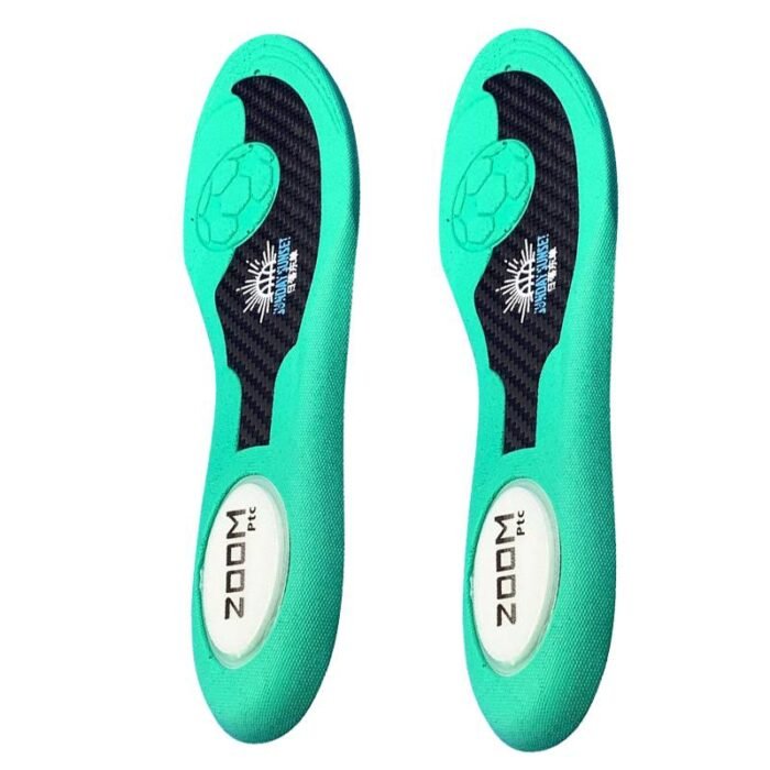 Breathable Carbon Fiber Anti-Twist Football Insoles Non-Slip Shock Absorption Sports Shoe Insoles (20(1)