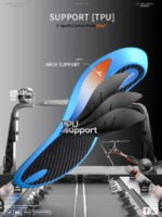 carbon fiber insoles arch support high assisting rebound basketball shock absorbing insoles (1)