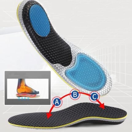 Anti-Odor Flat Feet Insoles with Arch Support (1)