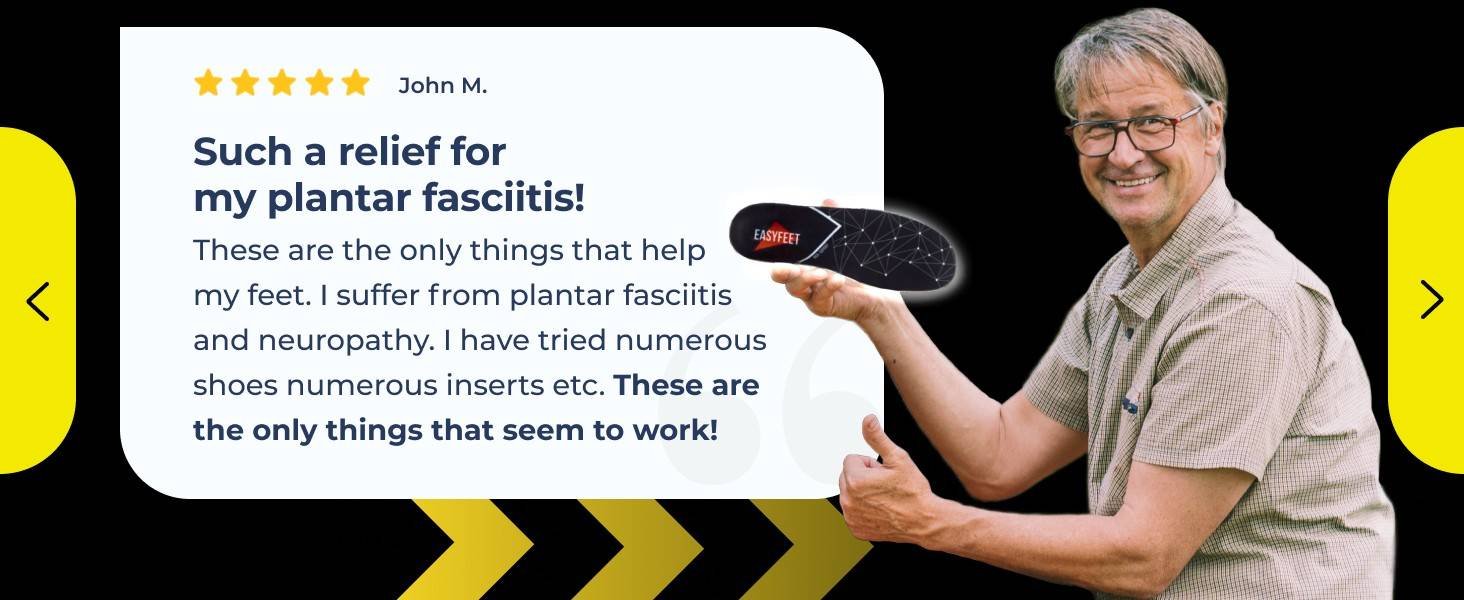  Anti-Fatigue Insoles for Flat Feet with Arch Support – Plantar Fasciitis Insoles