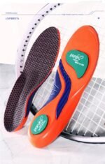 Shock-Absorbing Running Insoles with Arch Support - Perfect for Basketball and Football