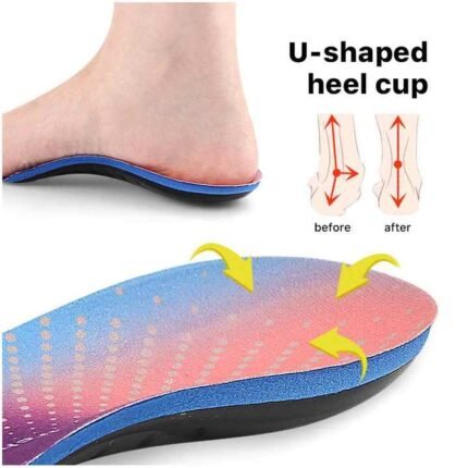 Quality Flat Feet Insoles with Arch Support for Work Boots